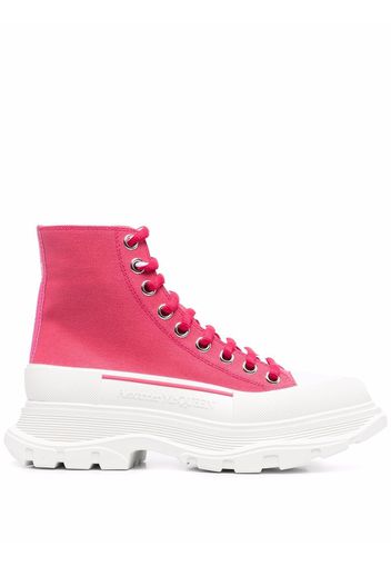 Alexander McQueen chunky-sole sneakers - Rosa