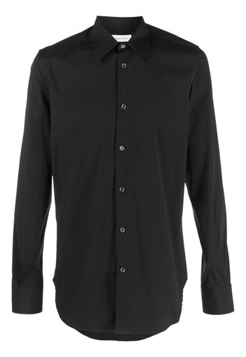 Alexander McQueen slim-fit buttoned shirt - Schwarz