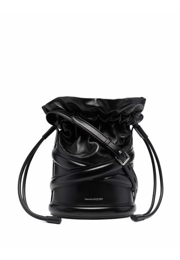 Alexander McQueen The Soft Curve bucket bag - Schwarz