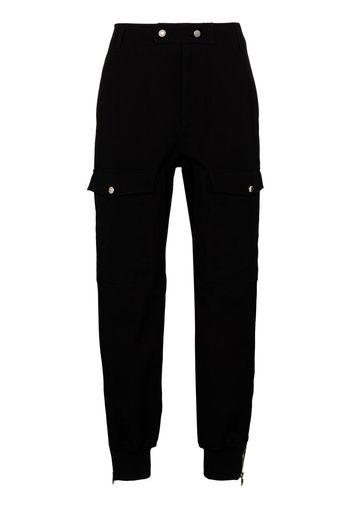 Alexander McQueen cargo track pants - Schwarz