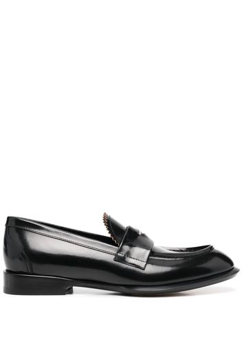 Alexander McQueen Verzierte Penny-Loafer - Schwarz