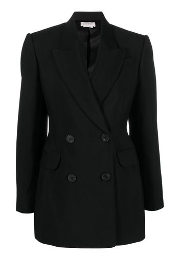 Alexander McQueen Blazer mit Zierknöpfen - Schwarz