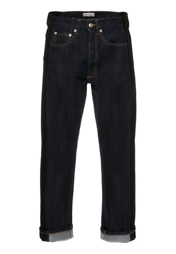 Alexander McQueen Klassische Straight-Leg-Jeans - Blau