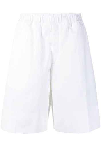 Alexander McQueen elasticated-waist shorts - Weiß