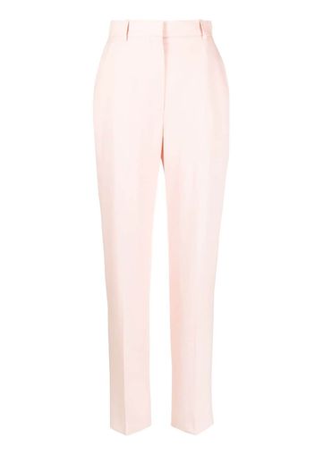 Alexander McQueen high waist tailored trousers - Rosa