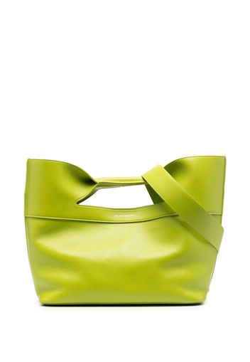 Alexander McQueen small Bow tote bag - Grün