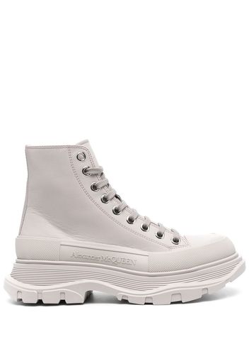 Alexander McQueen Tread Slick high-top sneakers - Grau