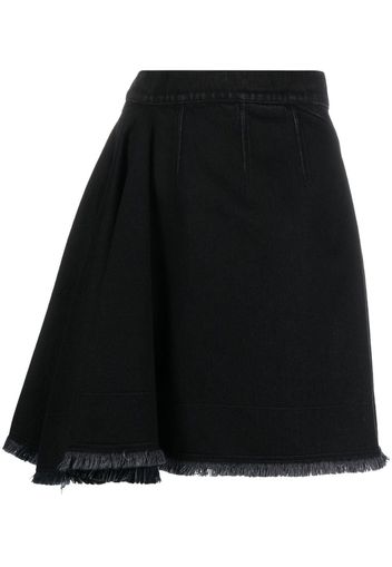 Alexander McQueen high-waisted A-line skirt - Schwarz