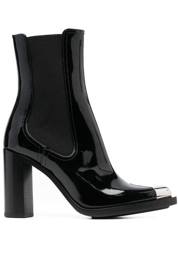 Alexander McQueen Punk Chelsea 90mm boots - Schwarz