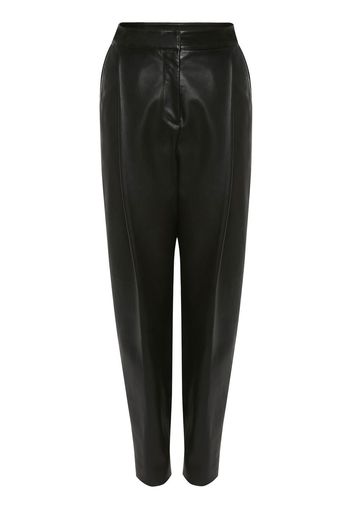 Alexander McQueen Tapered-Hose mit Bundfalten - Schwarz