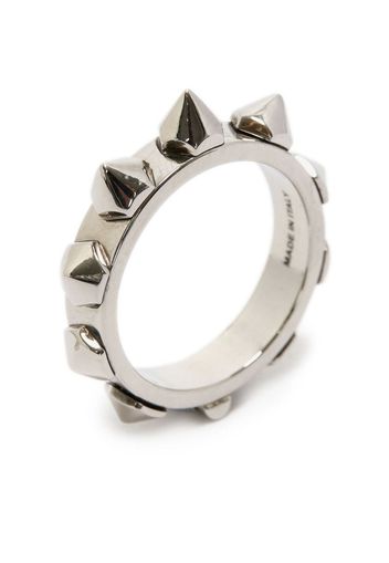 Alexander McQueen stud ring - Silber