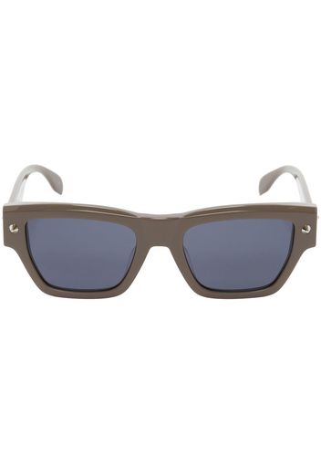 Alexander McQueen square-frame sunglasses - Braun