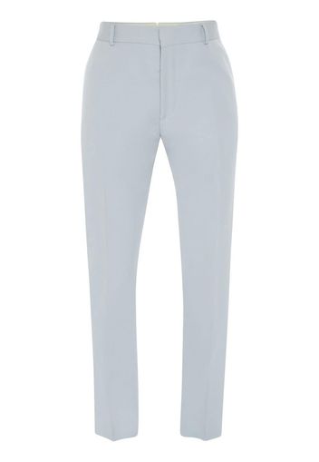 Alexander McQueen wool tailored trousers - Blau