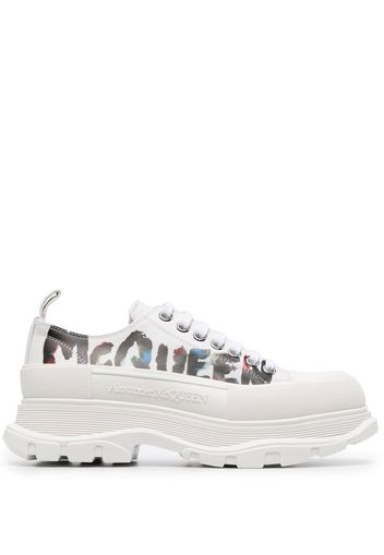 Alexander McQueen Tread Slick low-top sneakers - Weiß