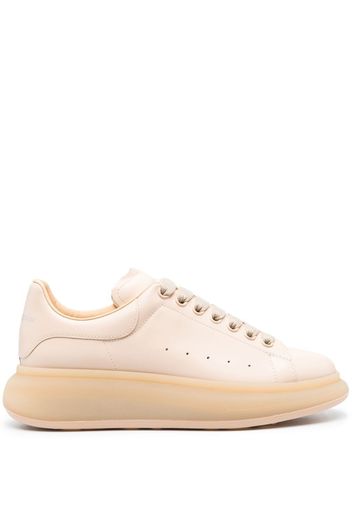 Alexander McQueen Oversized low-top sneakers - Nude