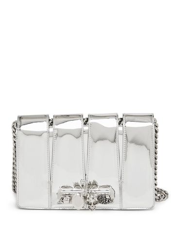 Alexander McQueen The Slash Tasche - Silber