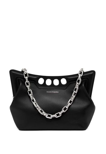 Alexander McQueen The Peak Mini-Tasche - Schwarz