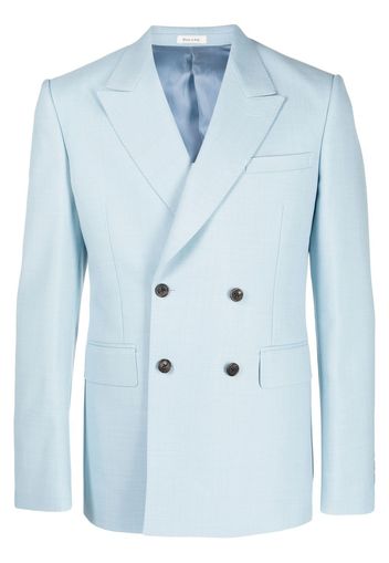 Alexander McQueen double-breasted tailored blazer - Blau