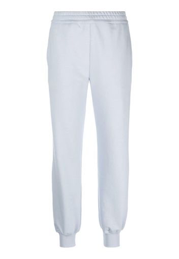 Alexander McQueen logo-print track pants - Blau