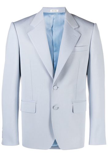 Alexander McQueen single-breasted blazer - Blau