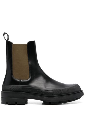 Alexander McQueen leather Chelsea boots - Schwarz