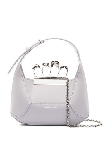 Alexander McQueen four-ring detail tote bag - Grau