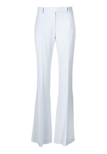 Alexander McQueen tailored flared trousers - Blau