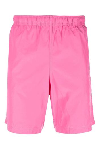 Alexander McQueen logo-print swim shorts - Rosa