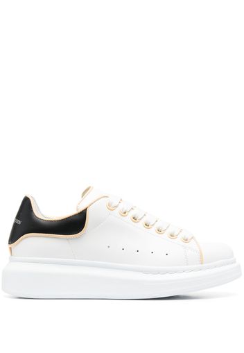 Alexander McQueen low-top leather sneakers - Weiß