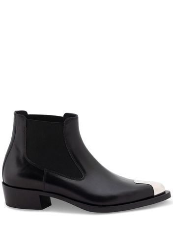 Alexander McQueen Punk Chelsea-Boots - Schwarz