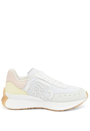 Alexander McQueen Sneakers mit Logo - Weiß