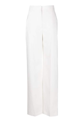 Alexander McQueen high-waisted tailored trousers - Nude