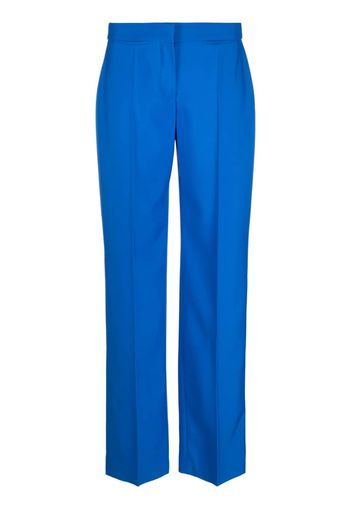 Alexander McQueen low-rise tailored trousers - Blau