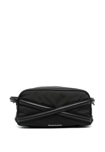 Alexander McQueen The Harness wash bag - Schwarz