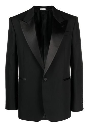 Alexander McQueen single-breasted blazer - Schwarz