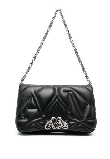 Alexander McQueen The Seal Schultertasche - Schwarz