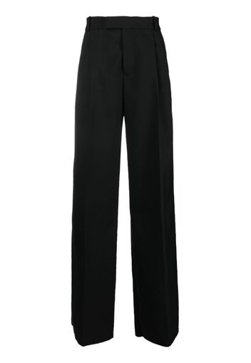 Alexander McQueen wool tailored trousers - Schwarz