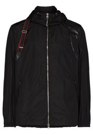 Alexander McQueen Jacke mit Riemendetail - Schwarz