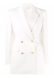 Alexander McQueen double-breasted tailored blazer - Weiß