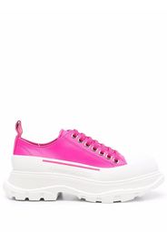 Alexander McQueen chunky-sole lace-up sneakers - Rosa