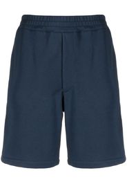 Alexander McQueen logo-tape track shorts - Blau