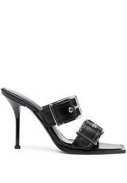 Alexander McQueen buckle-detail sandals - Schwarz