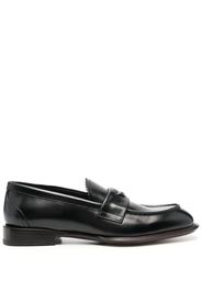 Alexander McQueen coin-embellished penny loafers - Schwarz