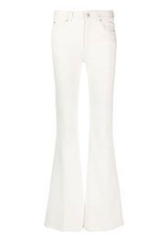 Alexander McQueen high-waisted flared jeans - Nude