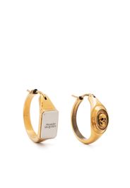 Alexander McQueen skull-detail small hoop earrings - Gold