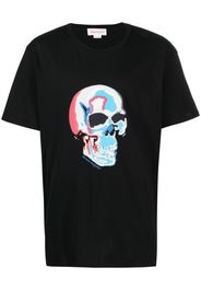 Alexander McQueen skull-graphic cotton T-shirt - Schwarz