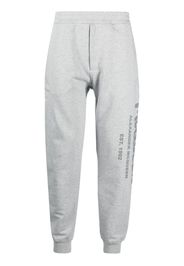 Alexander McQueen logo-print track pants - Grau