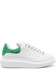 Alexander McQueen Oversized leather sneakers - Weiß