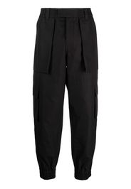 Alexander McQueen Klassische Cargohose - Schwarz