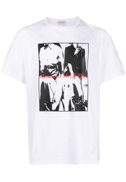 Alexander McQueen photograph-print cotton T-shirt - Weiß